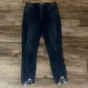 Abercrombie&Fitch Super Skinny Ankle HighRise ButtonFly Size 28/6 Women Jeans
